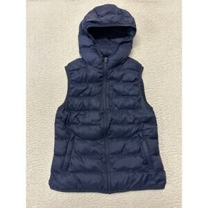 Fabletics Womens Hooded Puffer Vest Small